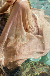 Maillot de bain Vacation Solid Frenulum Cover Up